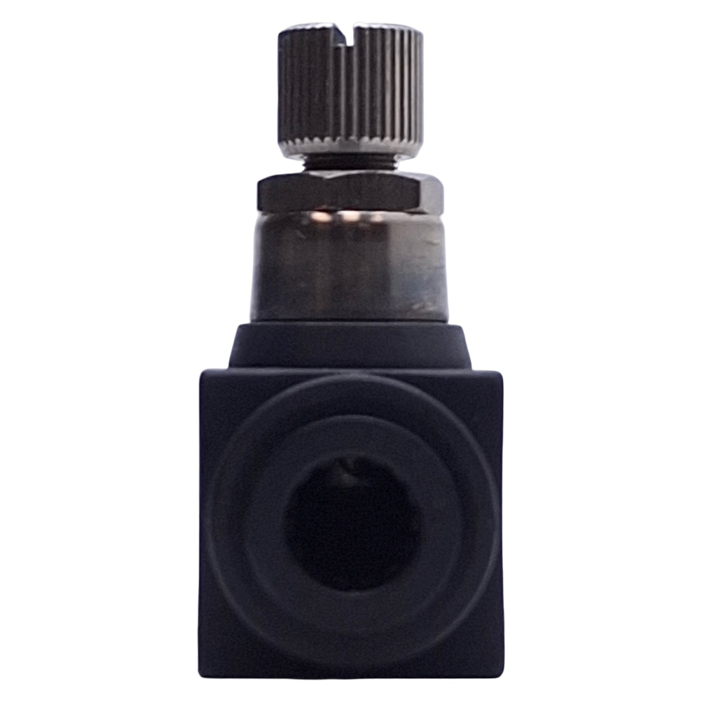 New – Open box Legris 7770-60-00 Flow Control Valve 3/8" In/Outlet, 1-10bar, 2.87in Length