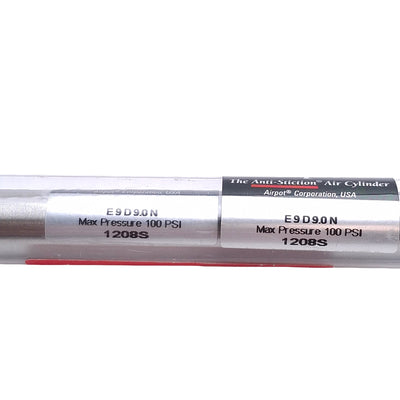 New Airpel E9D9.0N Pneumatic Cylinder, ø0.366in Bore, 9in Stroke, M5, 100psi Max