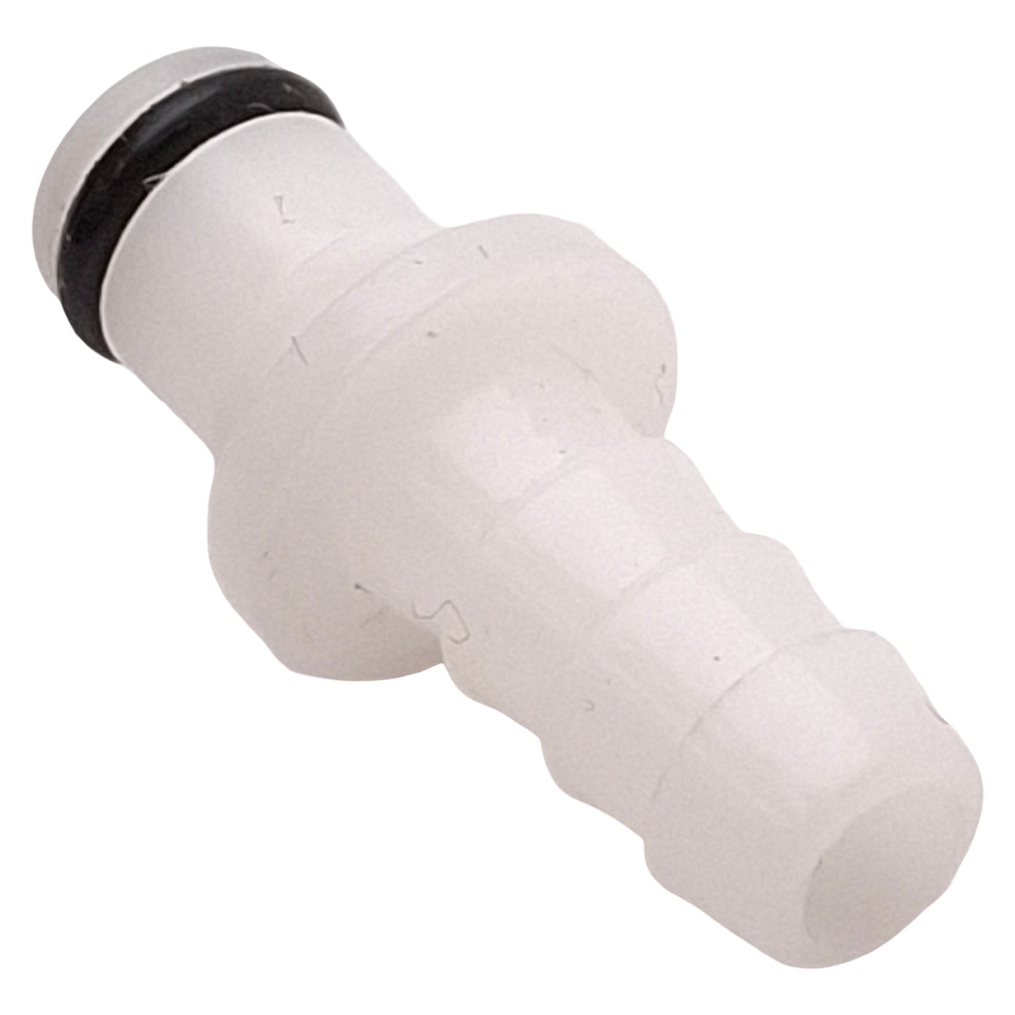 Used Lot of 10 CPC Colder PMC2204 In-Line Coupling Insert, 1/4in Hose Barb, Acetal