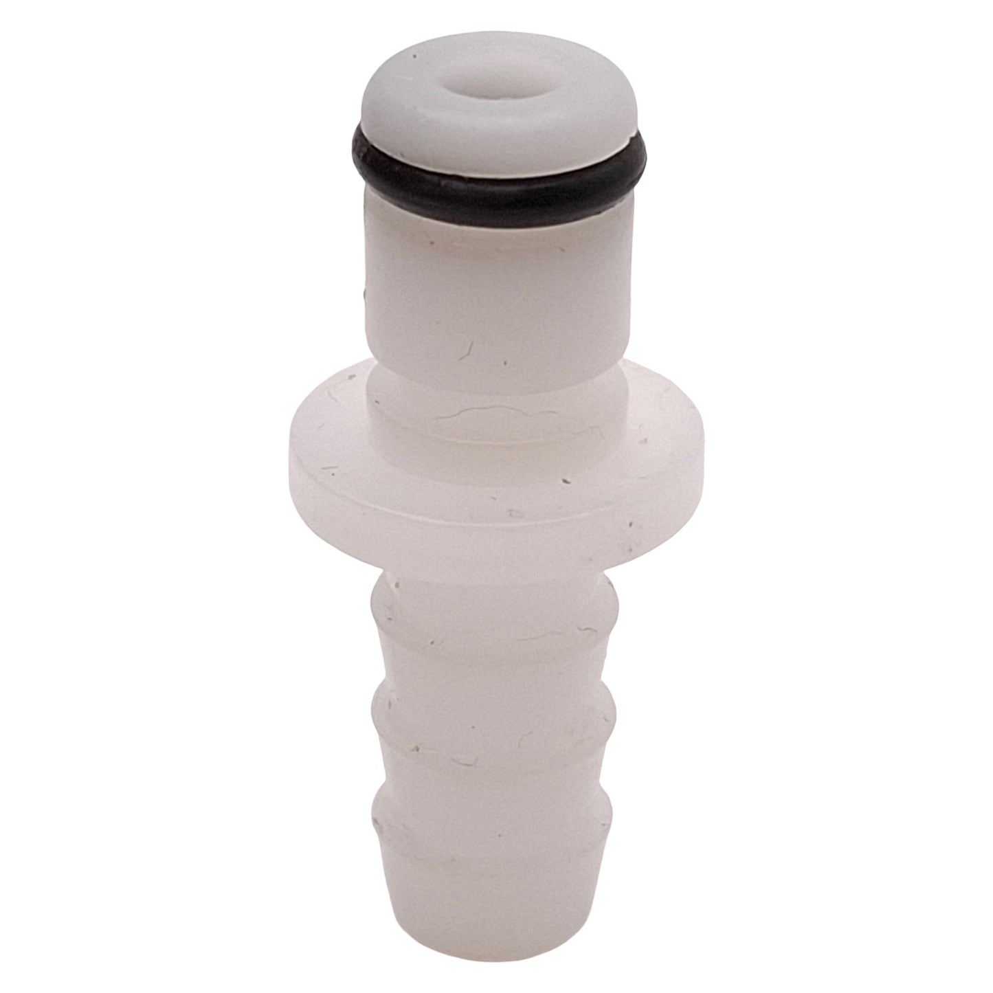 Used Lot of 10 CPC Colder PMC2204 In-Line Coupling Insert, 1/4in Hose Barb, Acetal