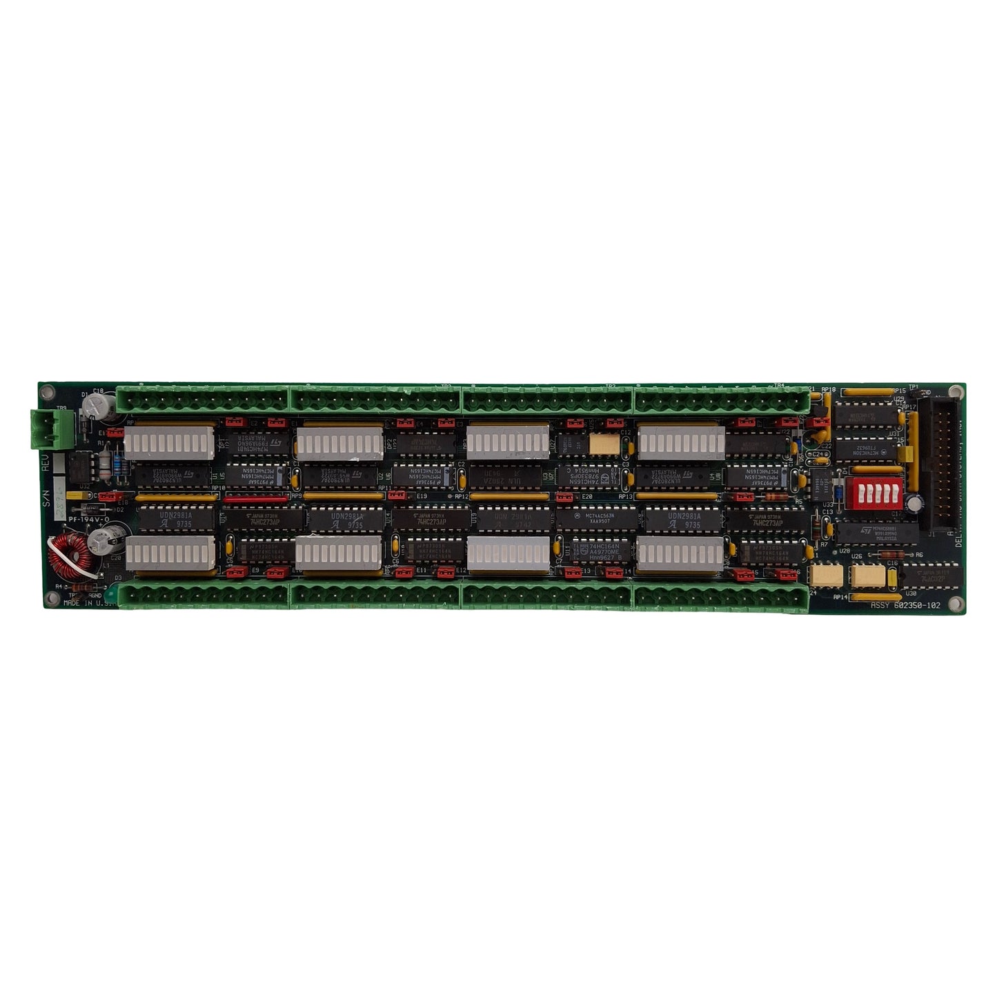 Used Delta Tau ACC34A 602350-102 Optically Isolated 64-bit I/O Board, 32 In, 32 Out