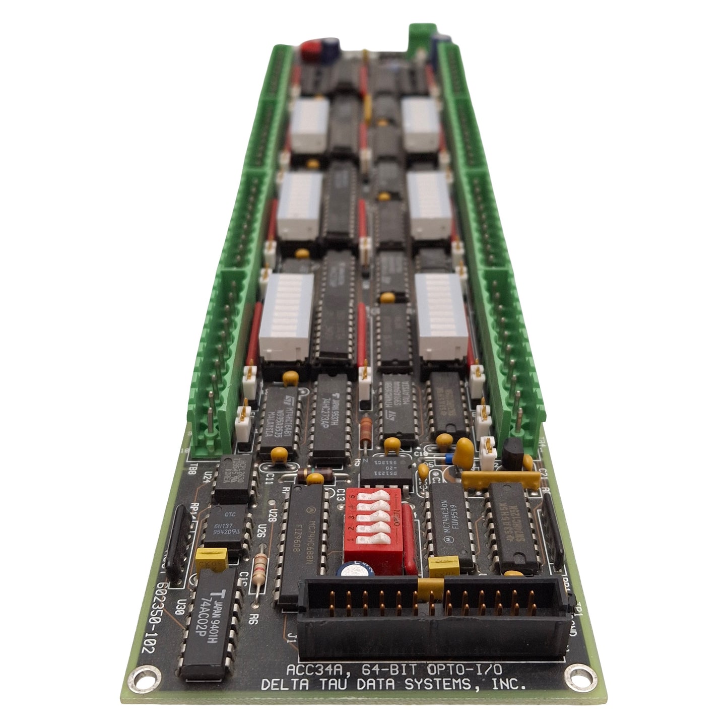 Used Delta Tau ACC34A 602350-102 Optically Isolated 64-bit I/O Board *Terminals*