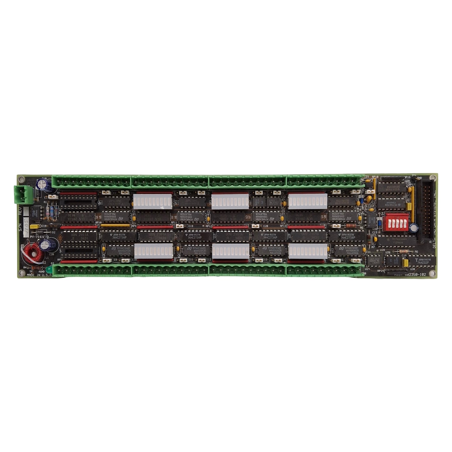 Used Delta Tau ACC34A 602350-102 Optically Isolated 64-bit I/O Board *Terminals*