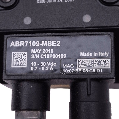 Used Banner ABR7109-MSE2 Barcode Reader, 1.3MP 1280x1024, 9mm Lens, 10-30VDC