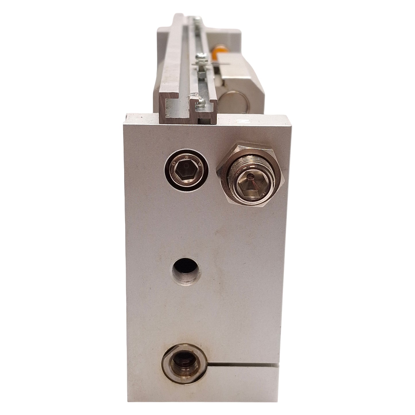 Used SMC NCDY2S25H-0600 Rodless Cylinder, ø1in Bore, 6in Stroke, 101psi, 1/8in NPT