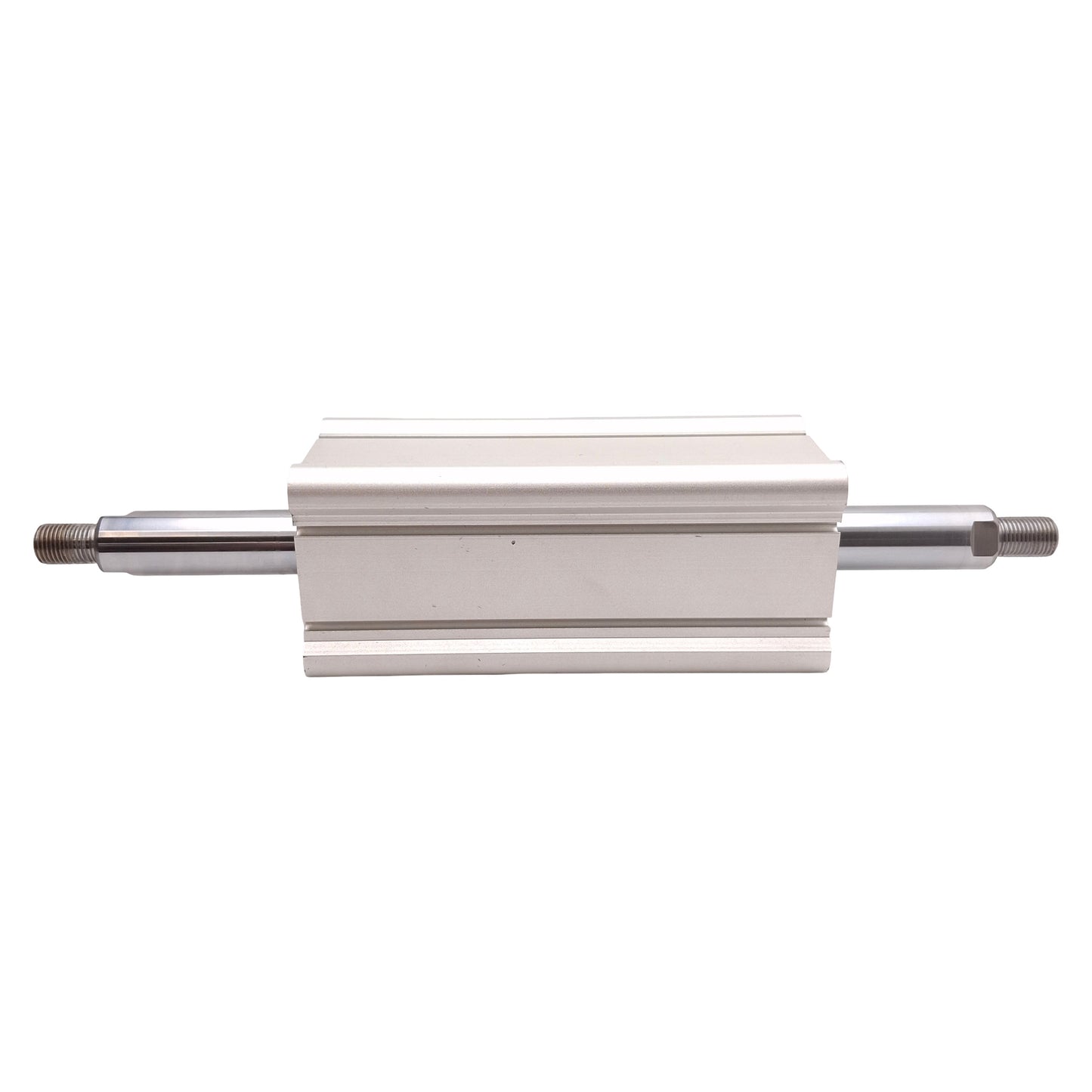 Used SMC NCQ2WB50-100DMZ Compact Double Rod Cylinder ø50mm Bore, 100mm Stroke, 1/4NPT