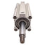 Used SMC NCQ2WB50-100DMZ Compact Double Rod Cylinder ø50mm Bore, 100mm Stroke, 1/4NPT