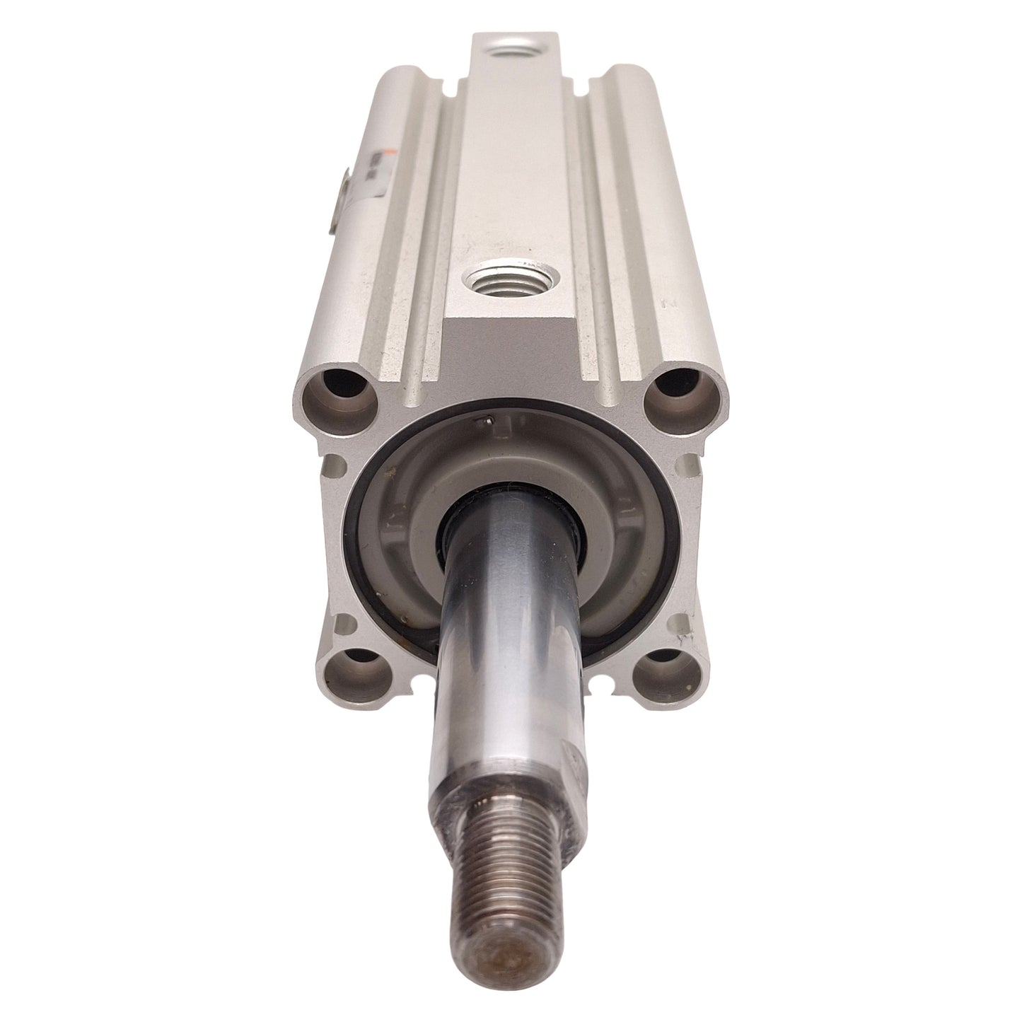 Used SMC NCQ2WB50-100DMZ Compact Double Rod Cylinder ø50mm Bore, 100mm Stroke, 1/4NPT