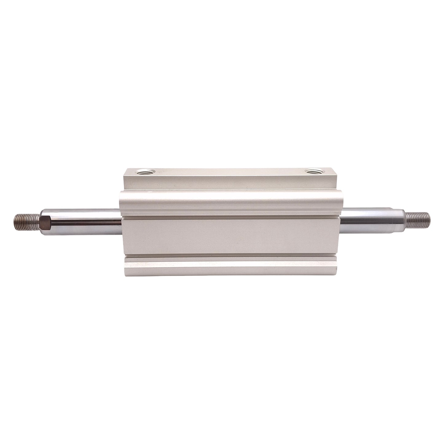Used SMC NCQ2WB50-100DMZ Compact Double Rod Cylinder ø50mm Bore, 100mm Stroke, 1/4NPT