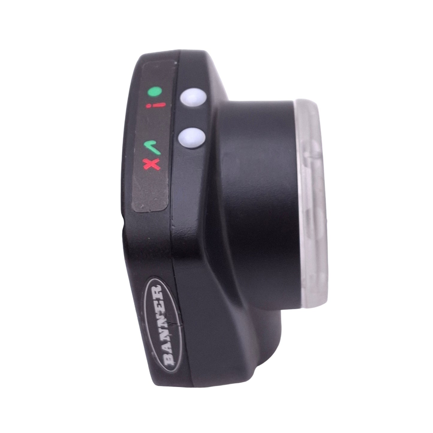 Used Banner IVU2RGI04 iVu TG Gen2 Remote Image Sensor w/ IR Ring Light, 752x480, 24V