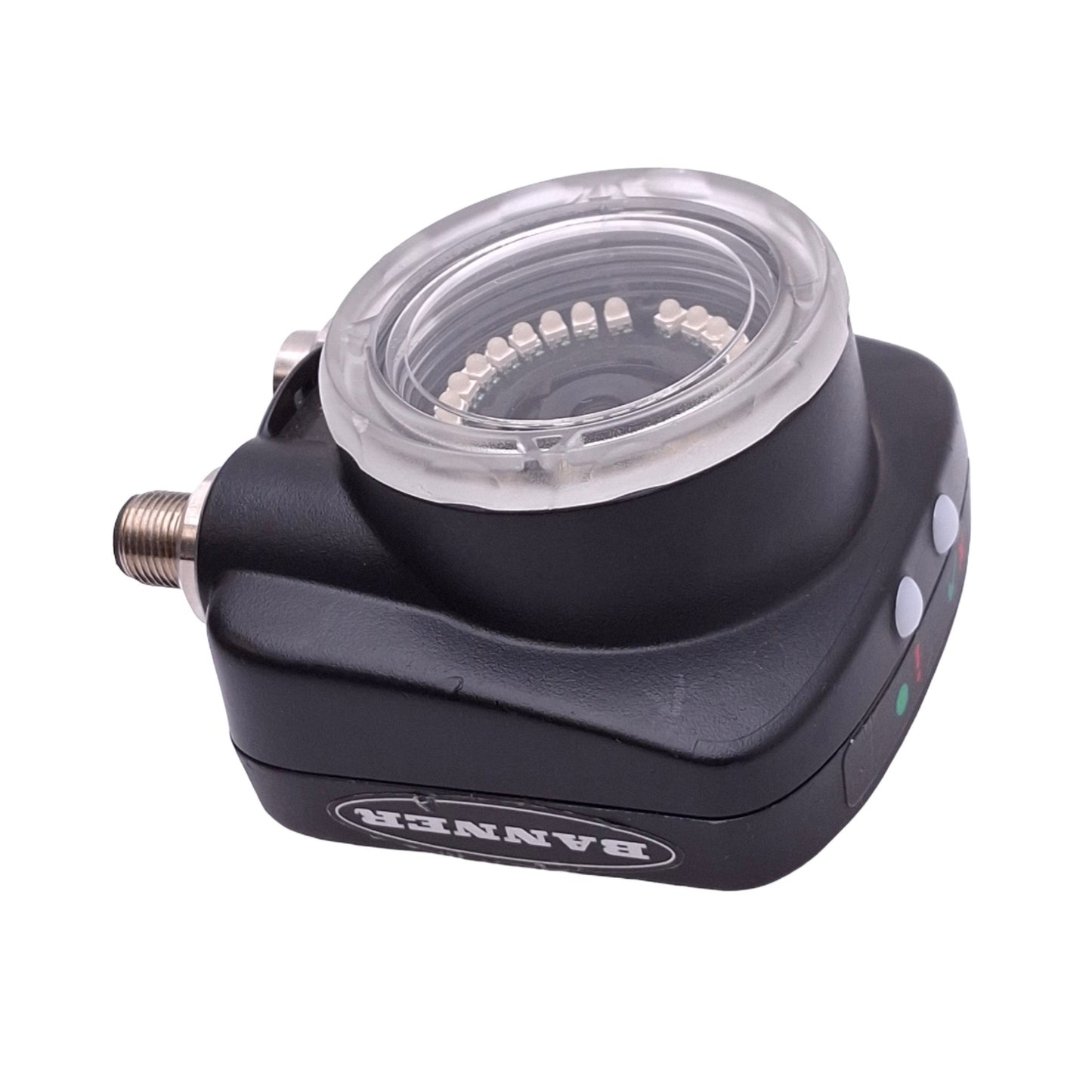 Used Banner IVU2RGI04 iVu TG Gen2 Remote Image Sensor w/ IR Ring Light, 752x480, 24V