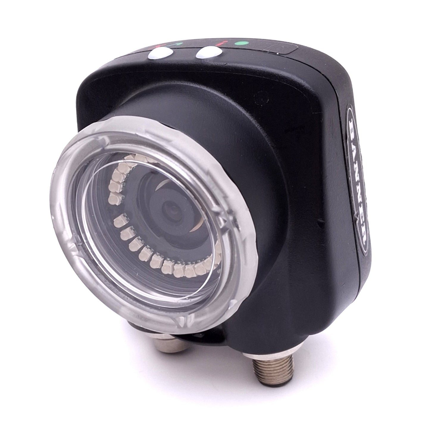 Used Banner IVU2RGI04 iVu TG Gen2 Remote Image Sensor w/ IR Ring Light, 752x480, 24V