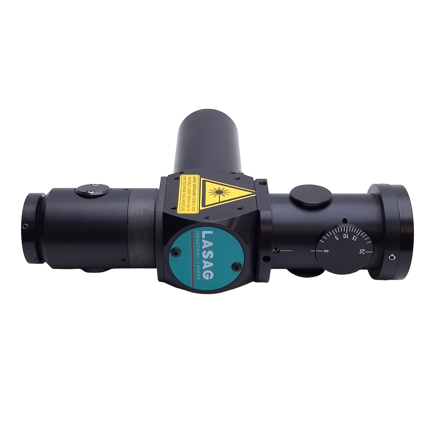 Used LASAG Corp Industrial Lasers Head Unit With Coaxial For Cameras, C-Mount