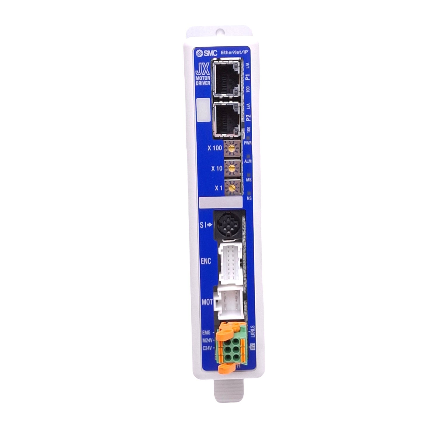 Used SMC JXC918-BC Controller for LEY Electric Actuators, EtherNet/IP, 24VDC