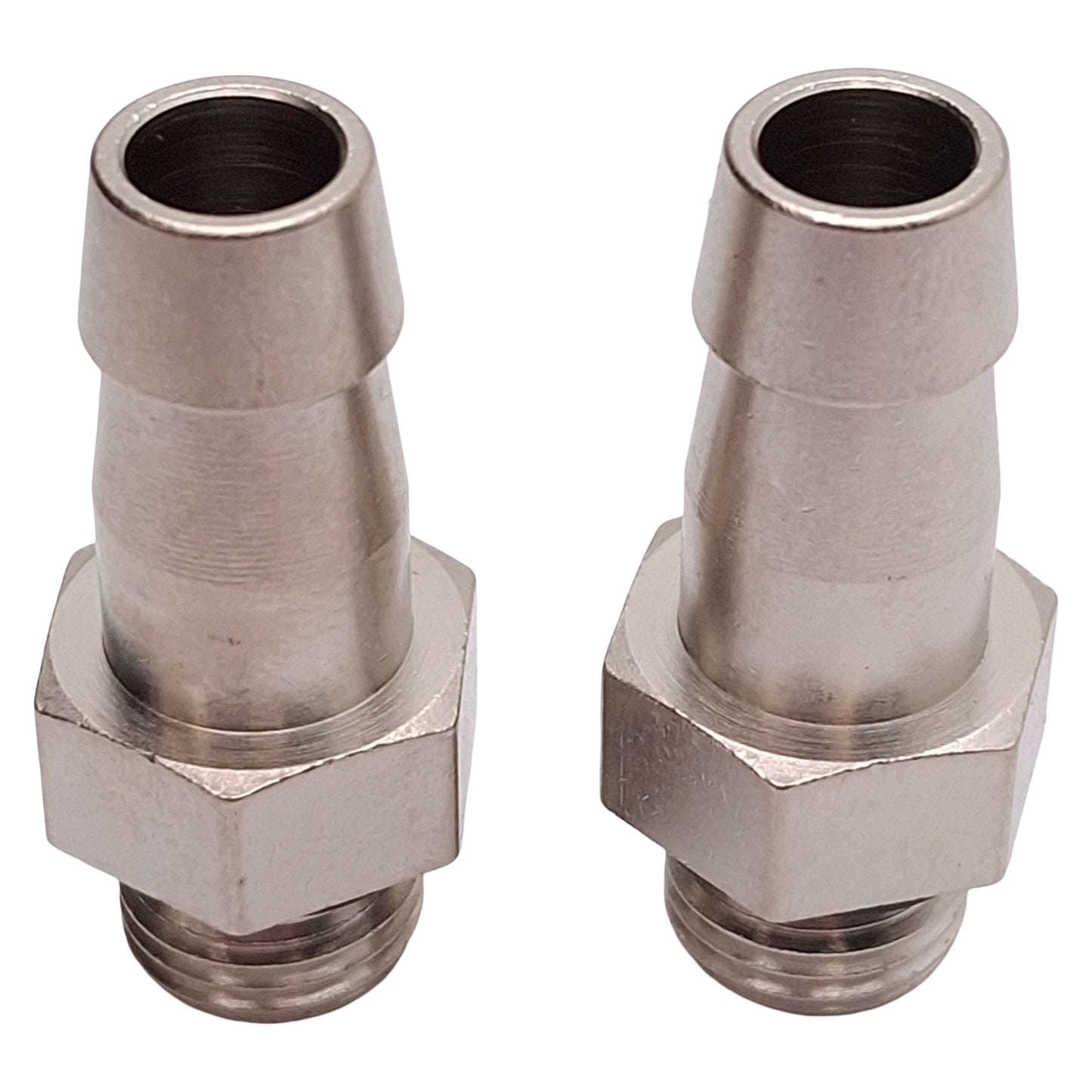 New Julabo 8970460 Hose Barb Fitting Pair For F250 & AWC100, ø8mm Barb, M10x1 Male