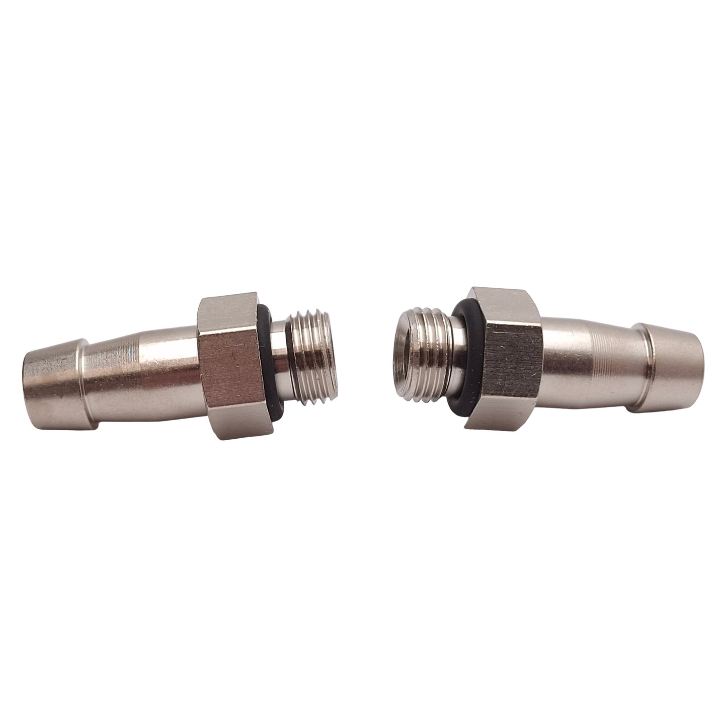 New Julabo 8970460 Hose Barb Fitting Pair For F250 & AWC100, ø8mm Barb, M10x1 Male