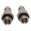 New Julabo 8970460 Hose Barb Fitting Pair For F250 & AWC100, ø8mm Barb, M10x1 Male