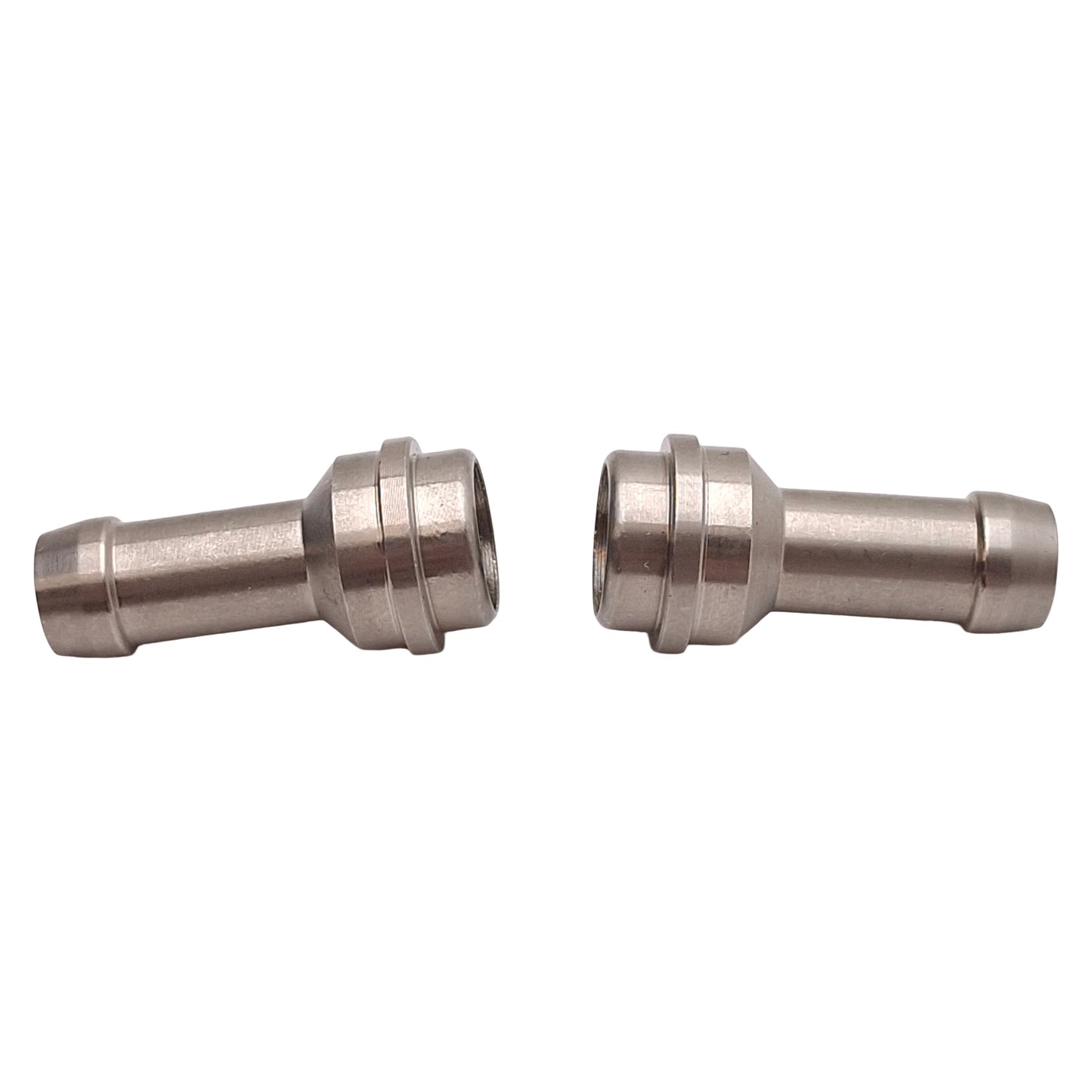 New Julabo 8970446 Stainless Steel Hose Barb Fitting Pair, ø8mm OD Tube, ø6mm ID