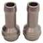 New Julabo 8970446 Stainless Steel Hose Barb Fitting Pair, ø8mm OD Tube, ø6mm ID