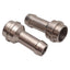 New Julabo 8970446 Stainless Steel Hose Barb Fitting Pair, ø8mm OD Tube, ø6mm ID