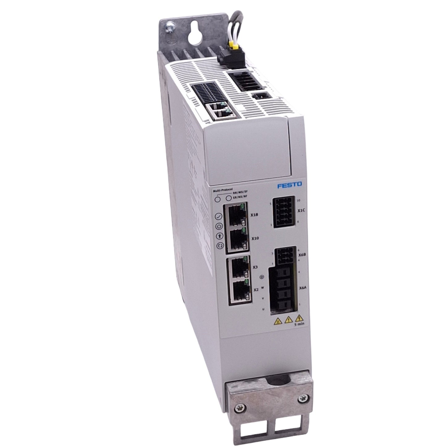 New Festo CMMT-AS-C2-11A-P3-MP-S1 AC Servo Drive, 3ph 400VAC 2A, 0-599Hz, 800W Max