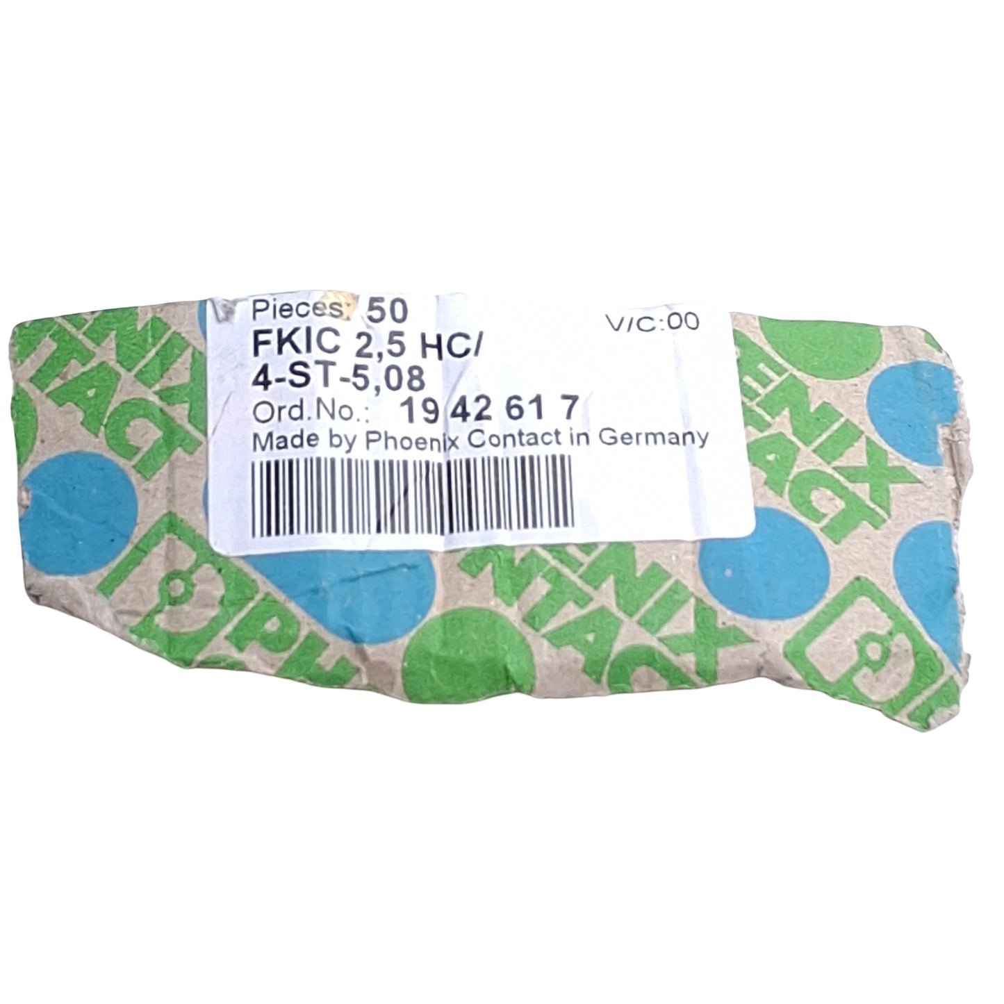 New – Open box Lot of 15 Phoenix Contact 1942617 PCB Plug Connector, 4-Pos Female, 320V 16A