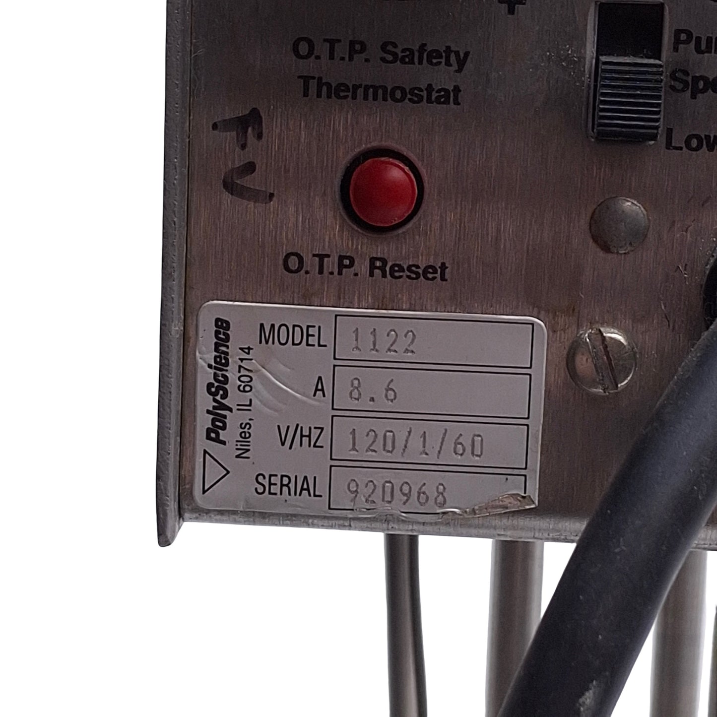 Used VWR Model 1122 Immersion Circulation Heater, +5°C to +150°C, 120VAC 8.6A