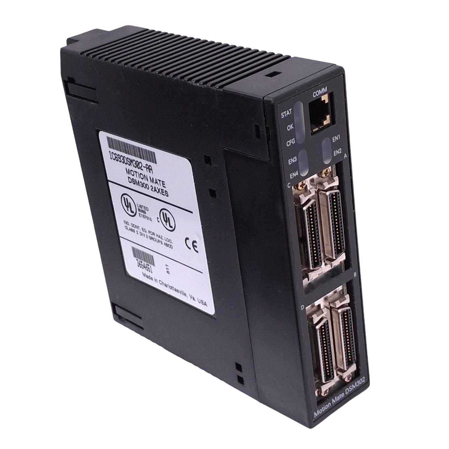 Used GE Fanuc IC693DSM302-AA Motion Mate Control Module for 90-30 PLC, 2-Axis, 24VDC
