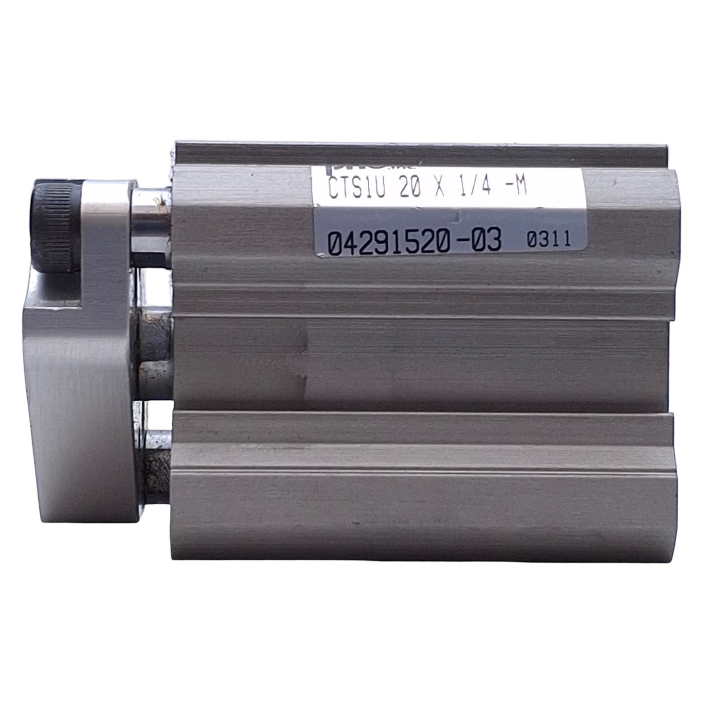 New PHD CTS1U20x1/4-M Pneumatic Cylinder ø20mm Bore, 1in Stroke, 150psi Max, M5 Port