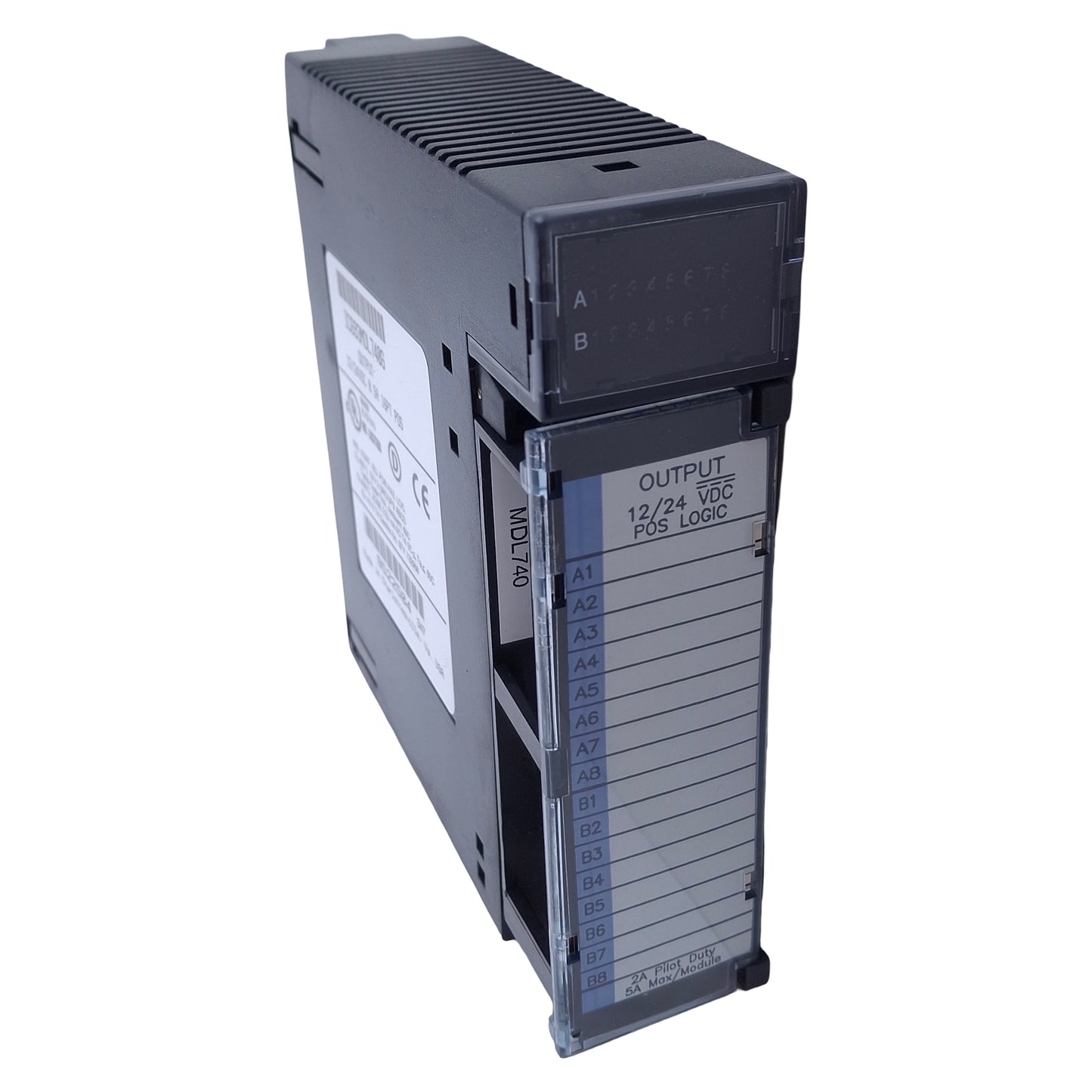 Used GE Fanuc IC693MDL740G Positive Logic DC Output Module 12/24VDC, 0.5A, 16 Point