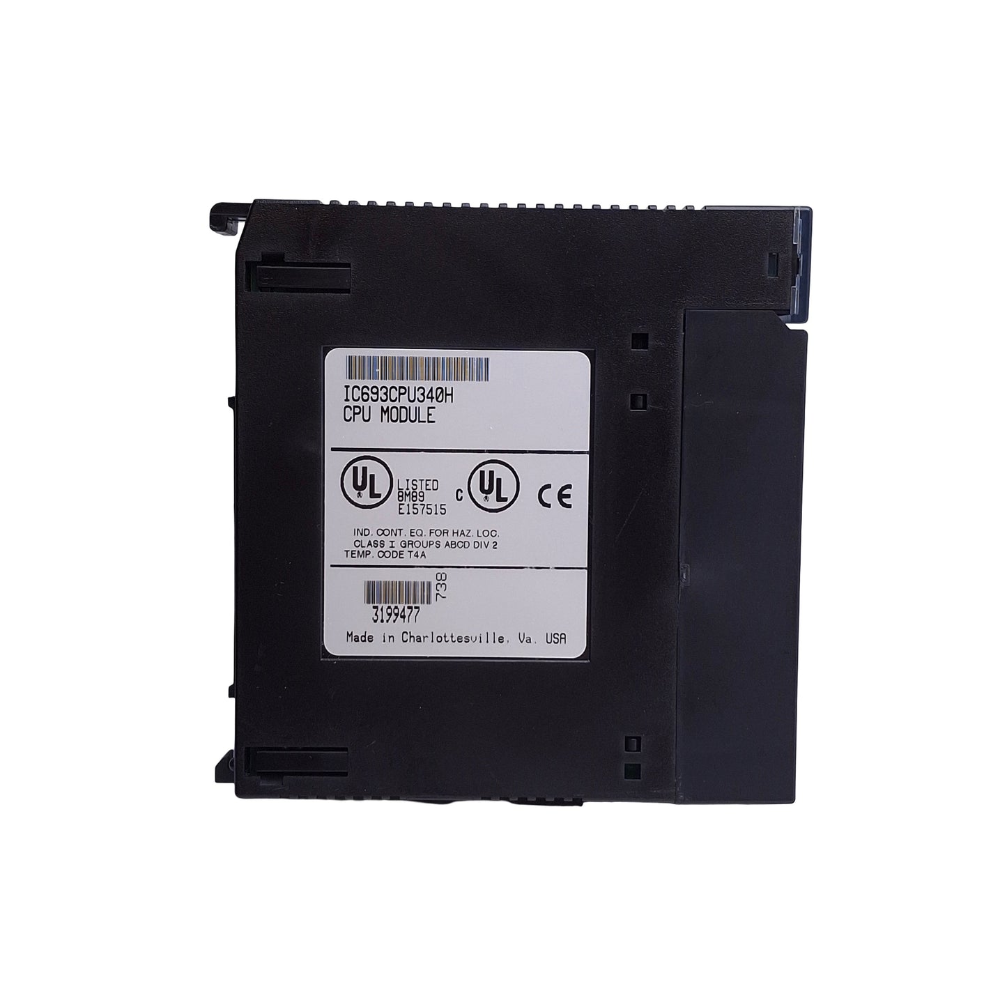 Used Ge Fanuc IC693CPU340H 90-30 Series PLC CPU Processor, 512 Points Max