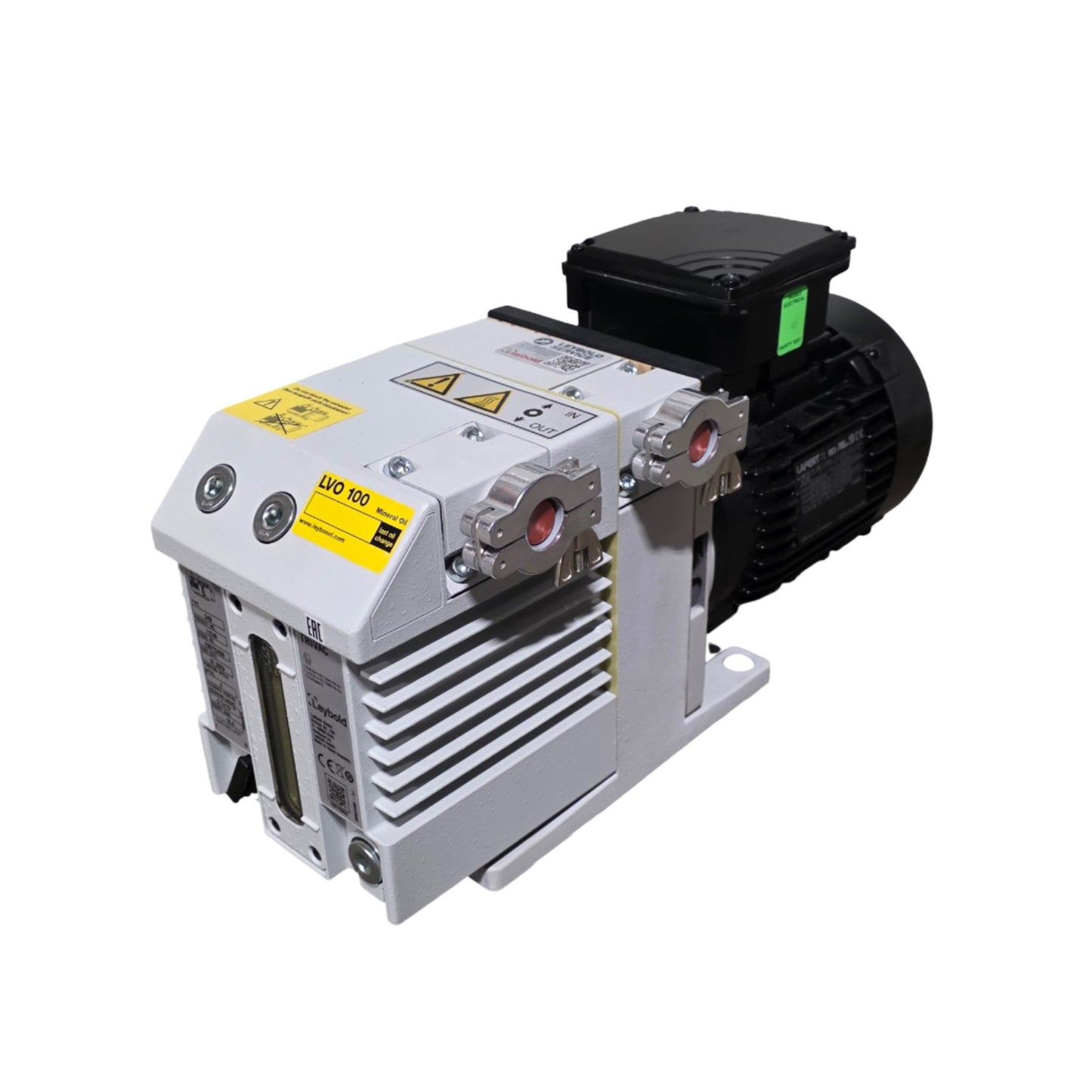 New – Open box Leybold Trivac 11246 D4B Rotary Vane Vacuum Pump 4m³/h, KF16, 200-240/380-480VAC