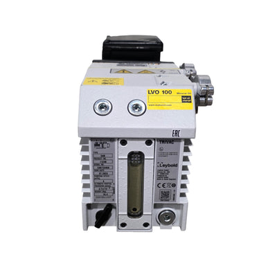 New – Open box Leybold Trivac 11246 D4B Rotary Vane Vacuum Pump 4m³/h, KF16, 200-240/380-480VAC