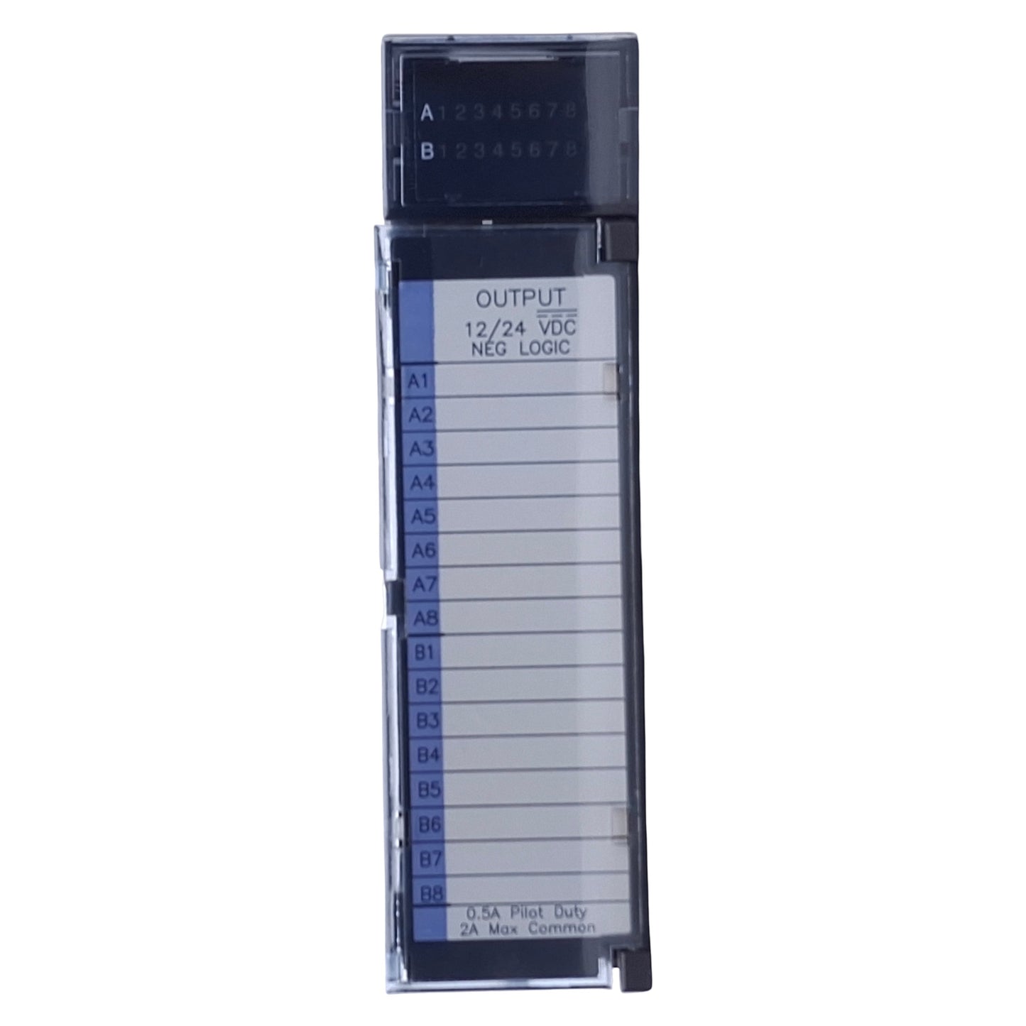 Used Lot of 2 GE Fanuc IC693MDL741F Negative Logic Output Module 12/24VDC, 16 Outputs