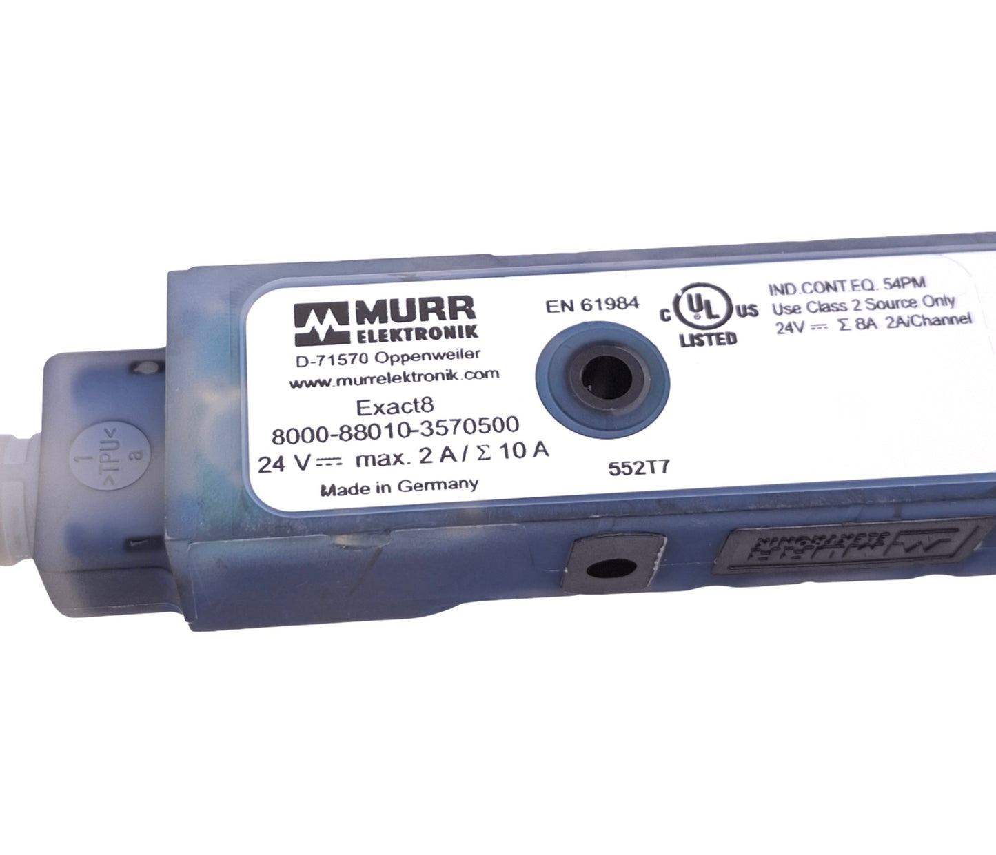 New Murrelektronik 8000-88010-3570500 Exact8 Pre-Wired Cable, 8-Port M8 3-Pin, 5m