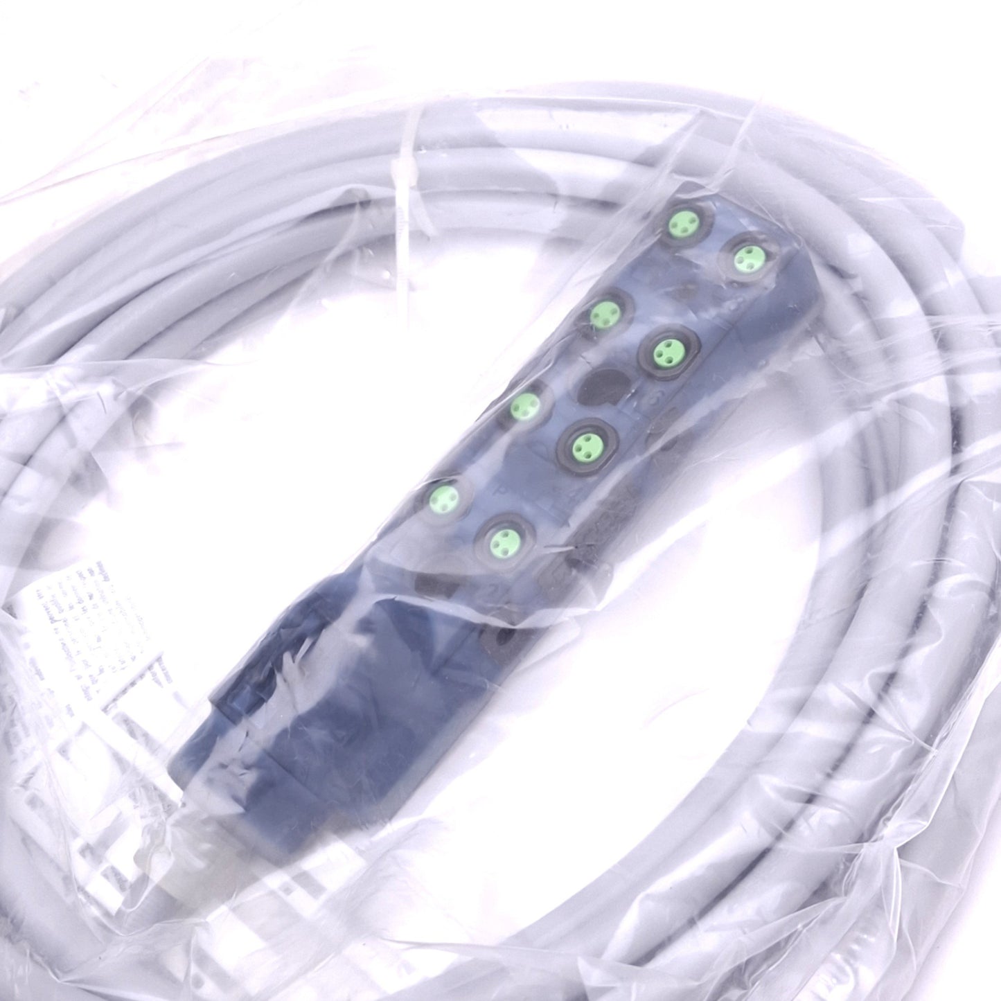 New Murrelektronik 8000-88010-3570500 Exact8 Pre-Wired Cable, 8-Port M8 3-Pin, 5m