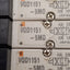 Used SMC VV4QD15-08C4 VQD1151-5MO Solenoid Manifold, 8-Station, ø4mm P2C, 24VDC Coils