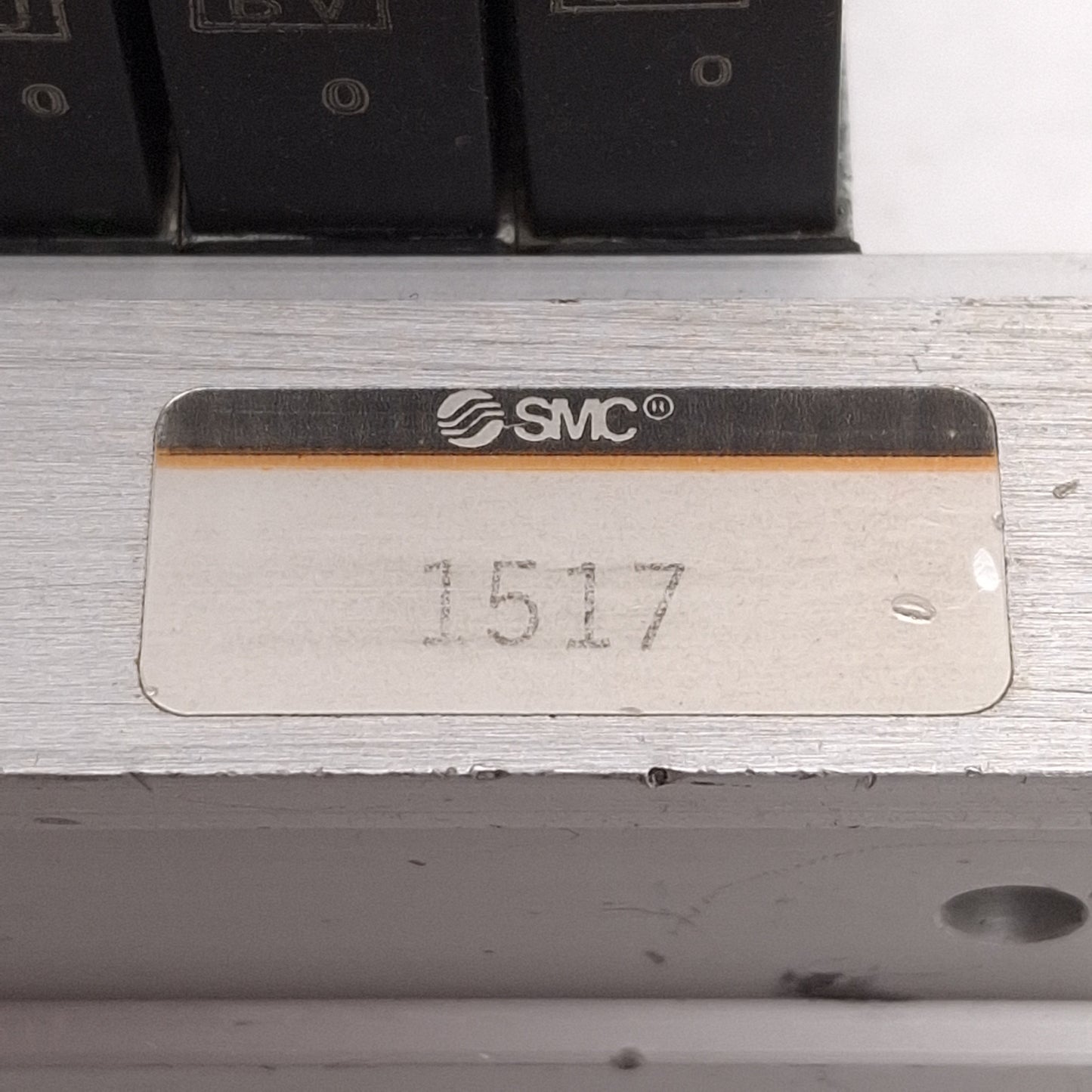 Used SMC VV4QD15-08C4 VQD1151-5MO Solenoid Manifold, 8-Station, ø4mm P2C, 24VDC Coils