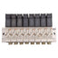 Used SMC VV4QD15-08C4 VQD1151-5MO Solenoid Manifold, 8-Station, ø4mm P2C, 24VDC Coils