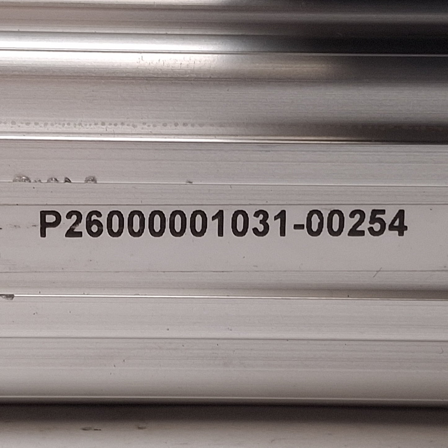 Used Hoerbiger Origa P26000001031-00254 Powerguide Rodless Cylinder, 254mm Stroke