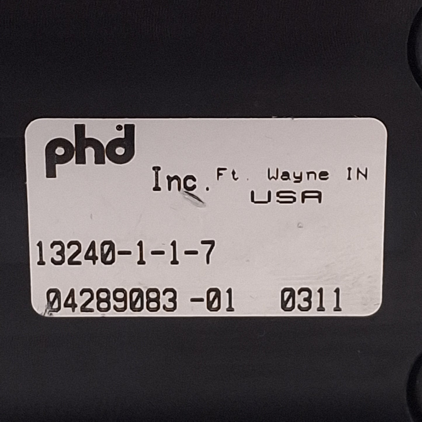 Used Phd 13240-1-1-7 Stanchion Base Assembly, ø1-1/2in Double Shaft, 7in Height