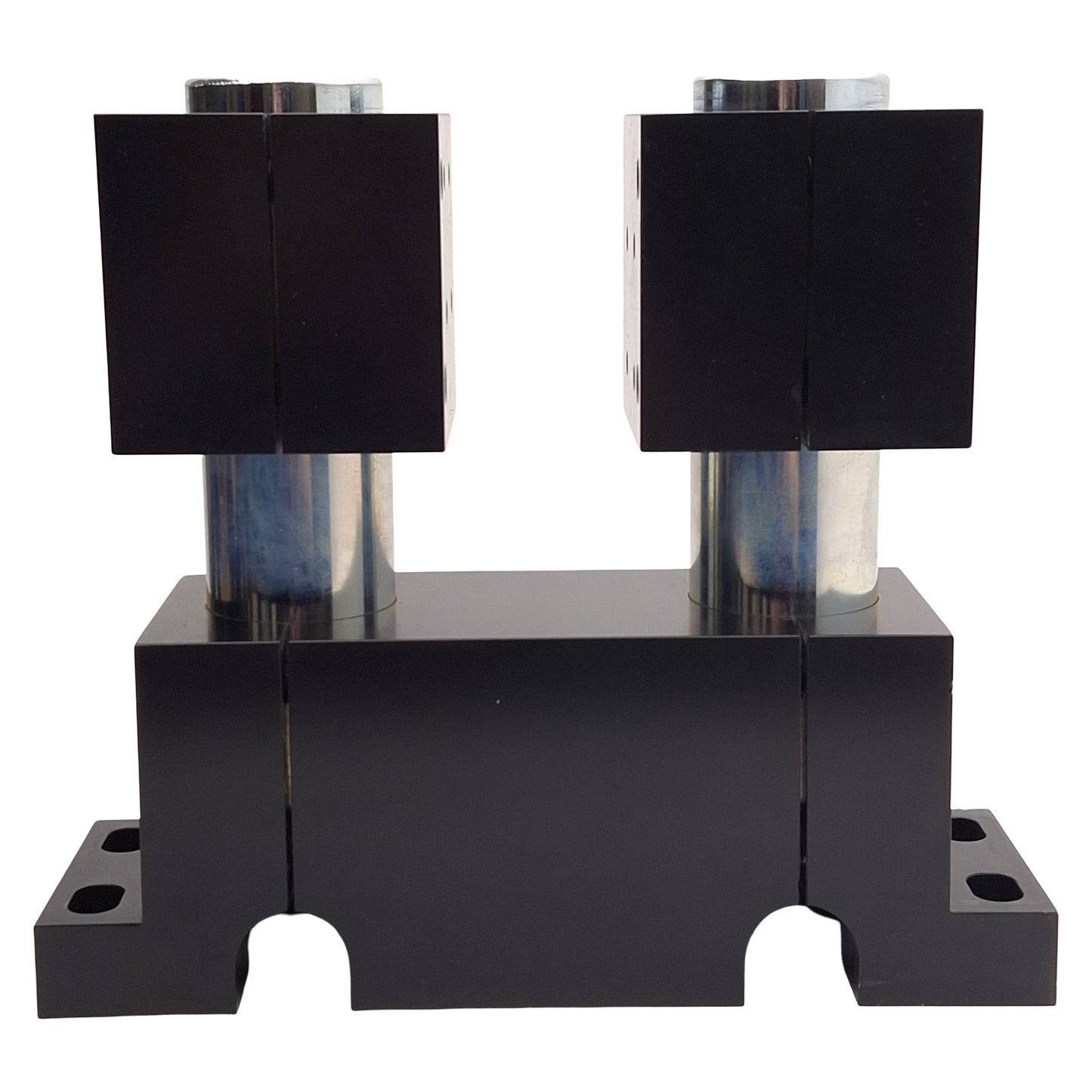 Used Phd 13240-1-1-7 Stanchion Base Assembly, ø1-1/2in Double Shaft, 7in Height