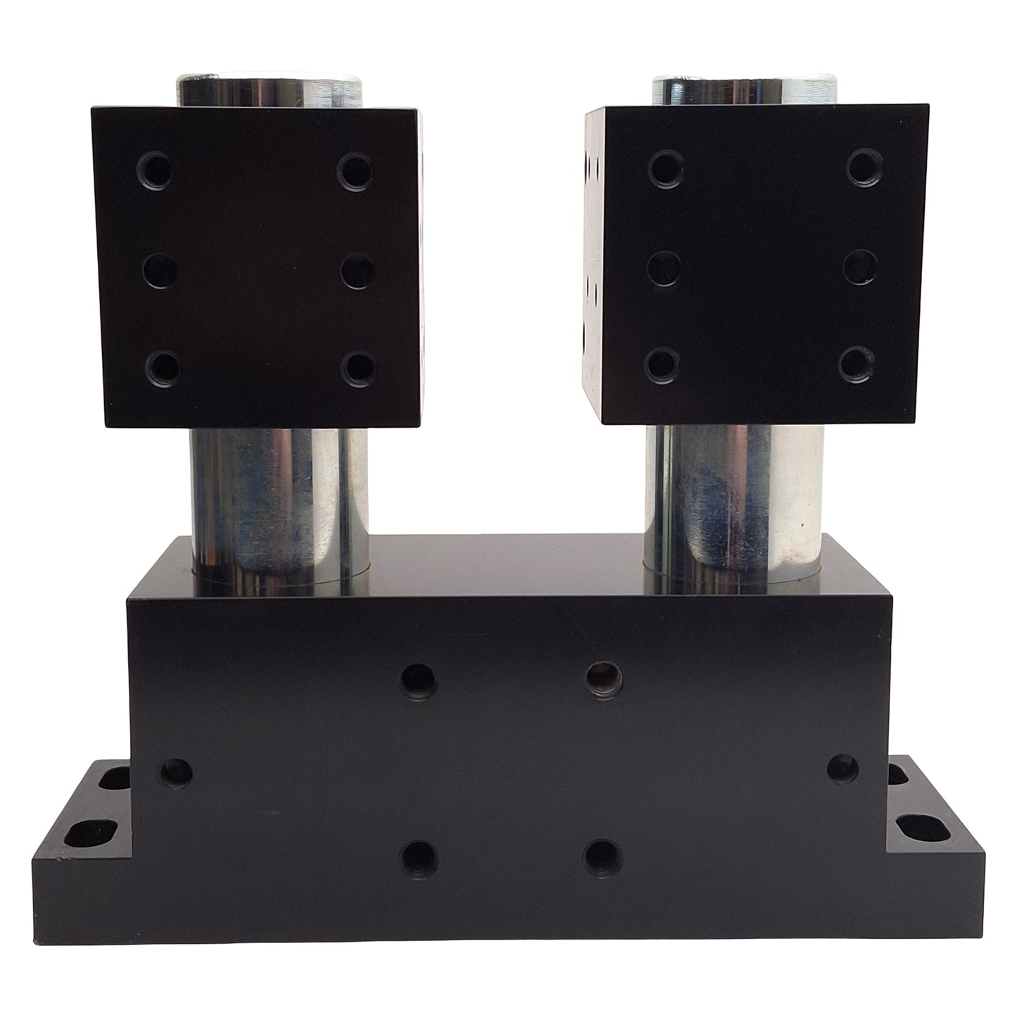 Used Phd 13240-1-1-7 Stanchion Base Assembly, ø1-1/2in Double Shaft, 7in Height