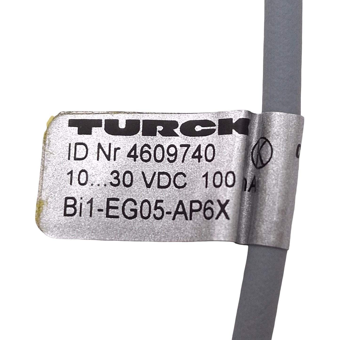 New Turck Bi1-EG05-AP6X Inductive Proximity Sensor, PNP-NO, 1mm, M5x0.5, 10-30VDC