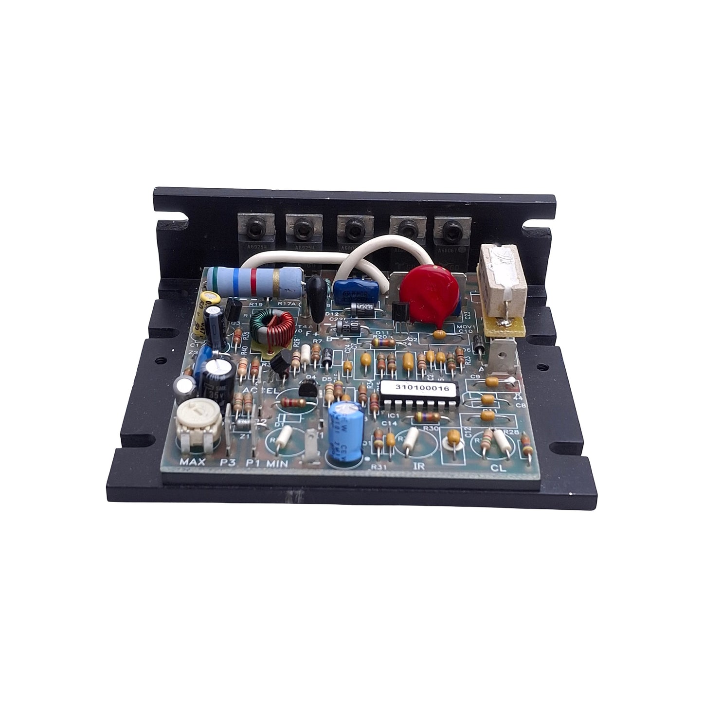 Used KB Electronics KBTC-125(9100A) SCR DC Torque Drive, 115VAC In, 0-130VDC 10A Out