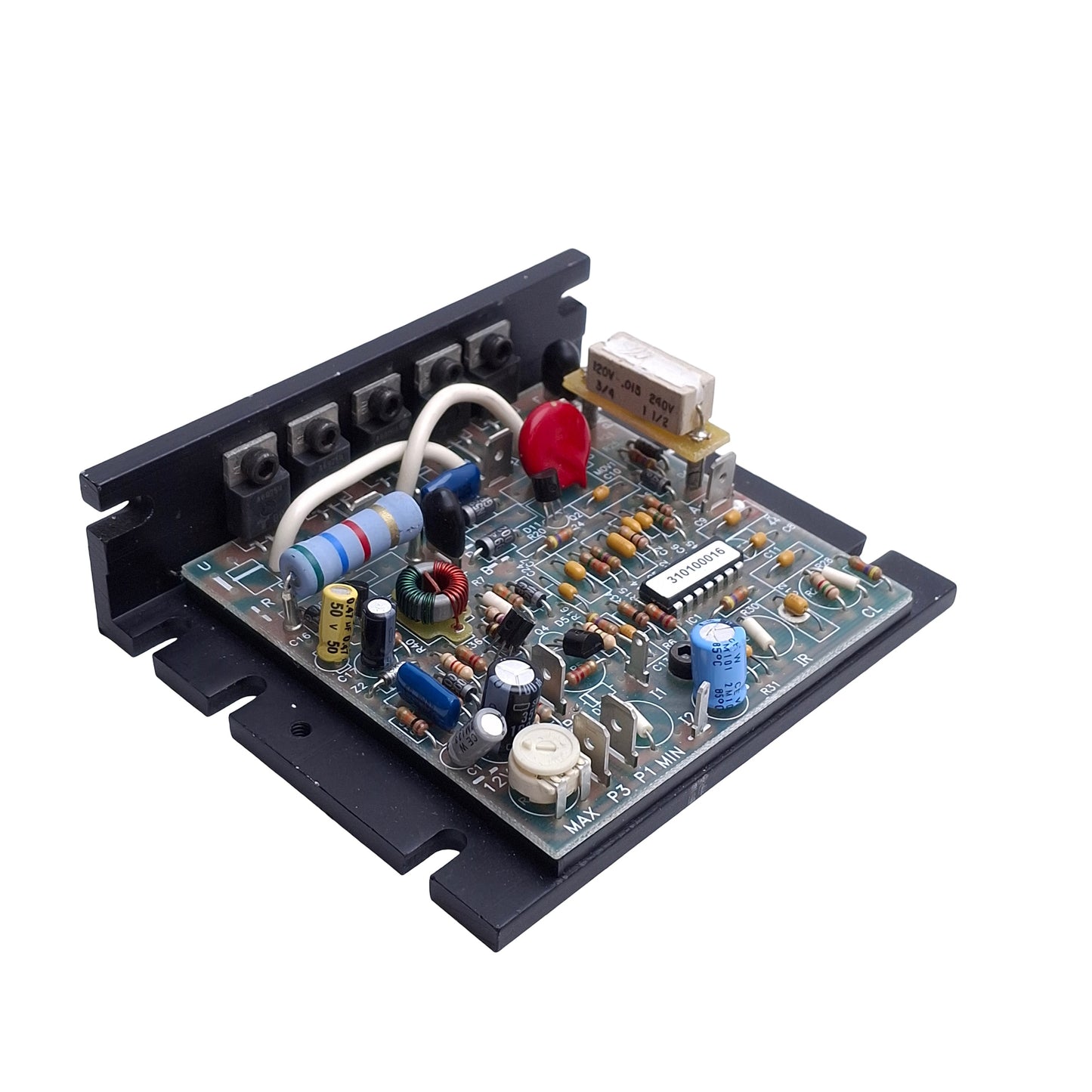 Used KB Electronics KBTC-125(9100A) SCR DC Torque Drive, 115VAC In, 0-130VDC 10A Out