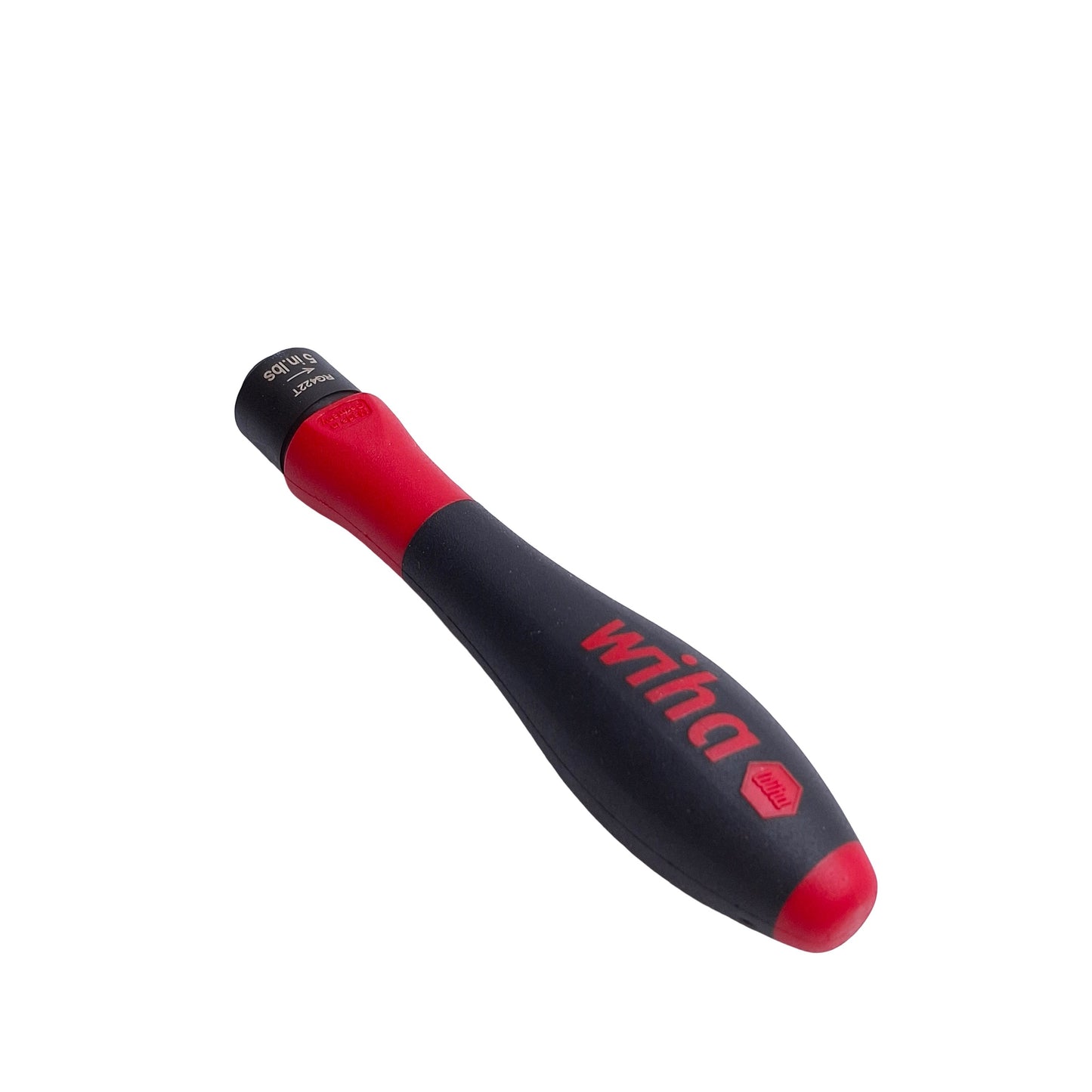 New Wiha 28503 TorqueFix Preset Driver Handle, Set to 5in/lbs, 1/4in Drive Hex