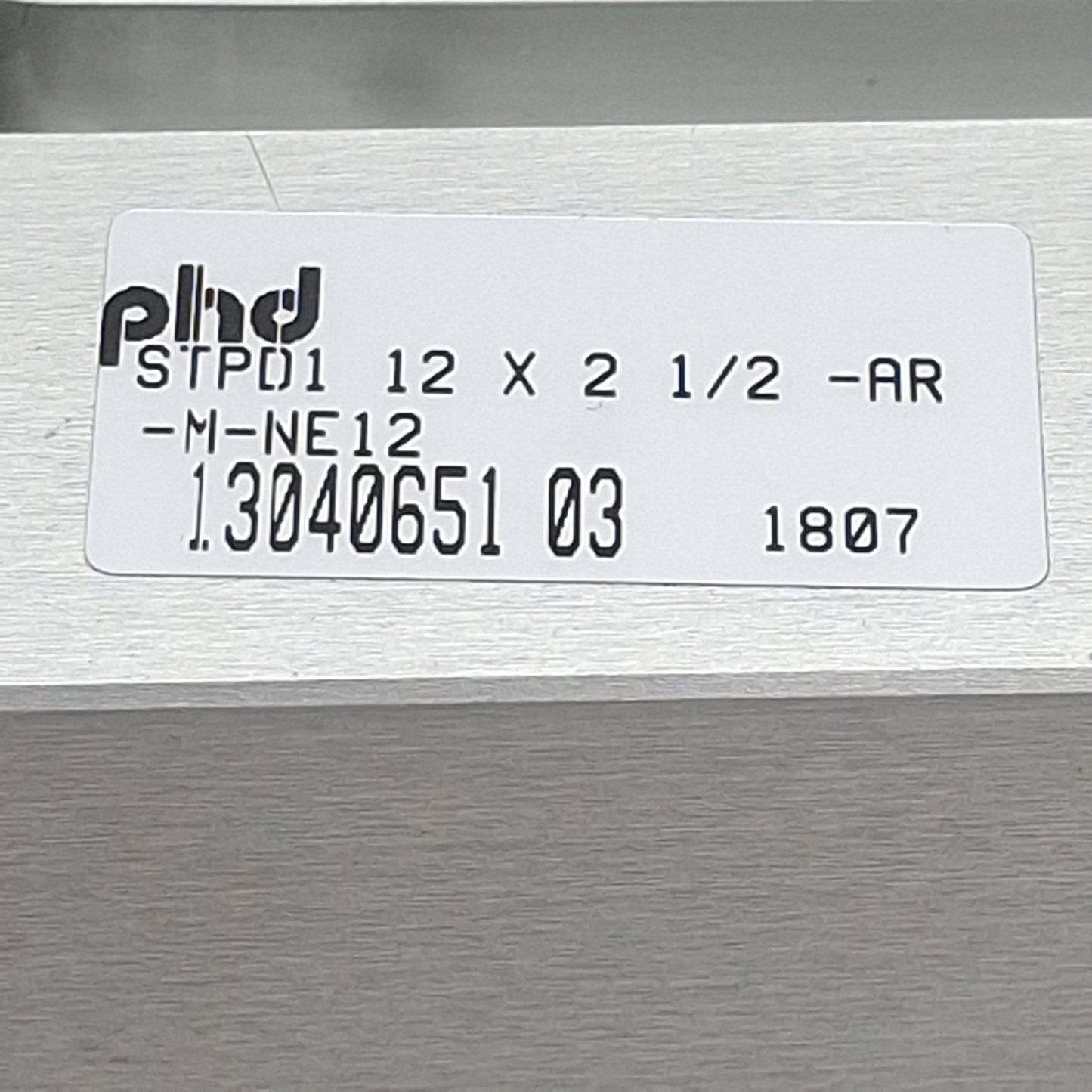 Used PHD STPD112X21/2-AR-M-NE12 Pneumatic Slide Table, ø12mm Bore, 2-1/2in Stroke