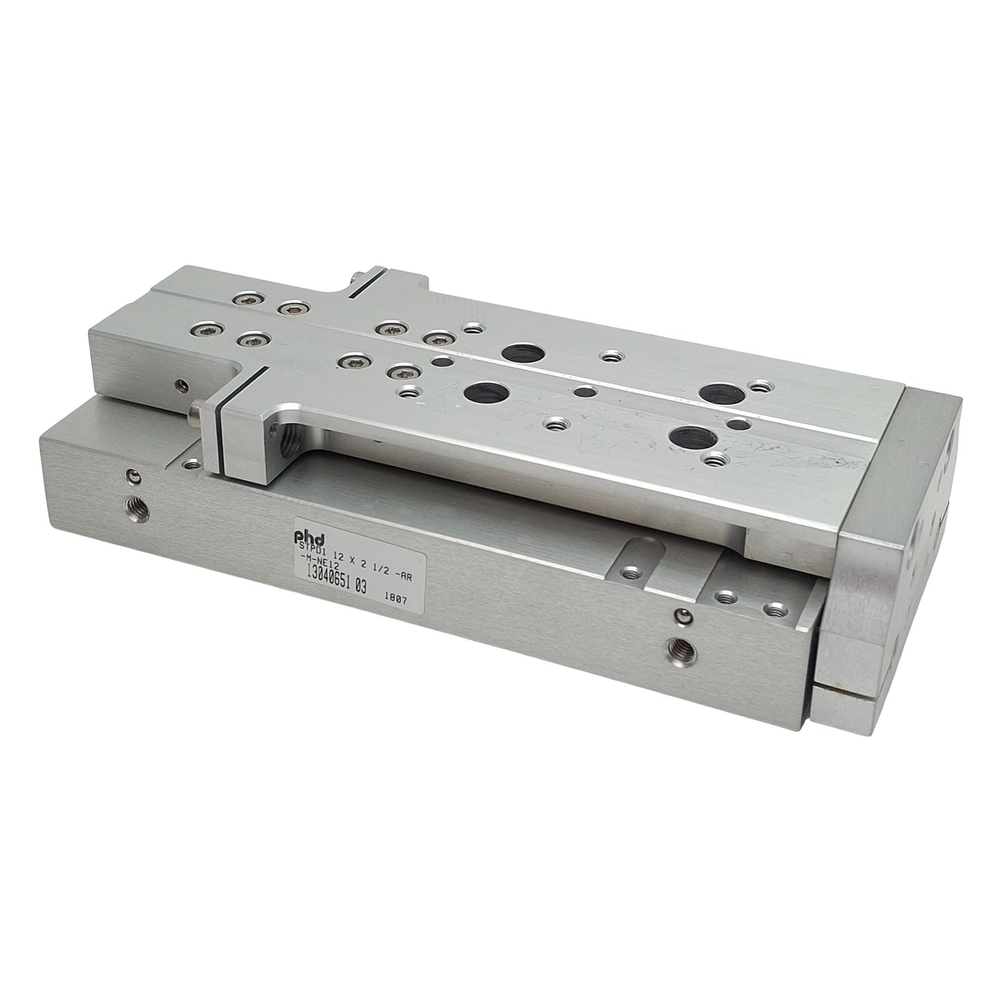 Used PHD STPD112X21/2-AR-M-NE12 Pneumatic Slide Table, ø12mm Bore, 2-1/2in Stroke