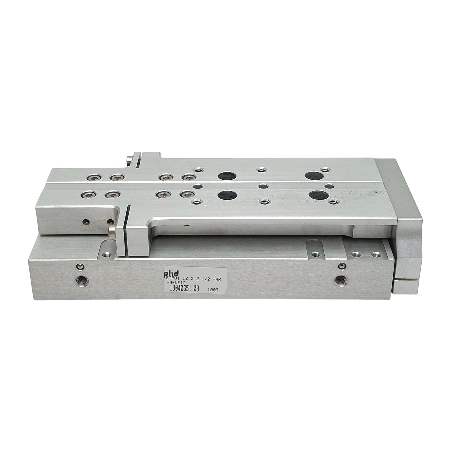 Used PHD STPD112X21/2-AR-M-NE12 Pneumatic Slide Table, ø12mm Bore, 2-1/2in Stroke
